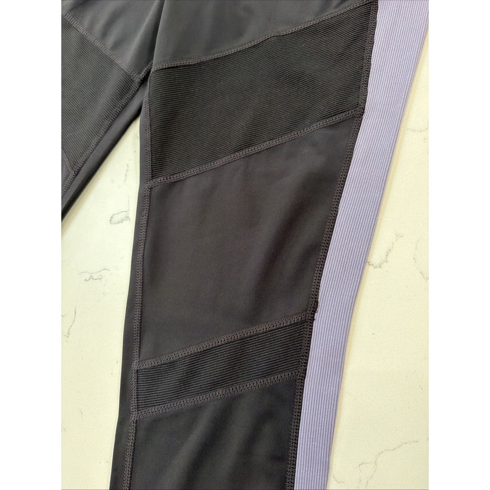 Tangerine Women's Legging Active Rib Mauve/Lilac Size X-Large NWT - Picture 2 of 5